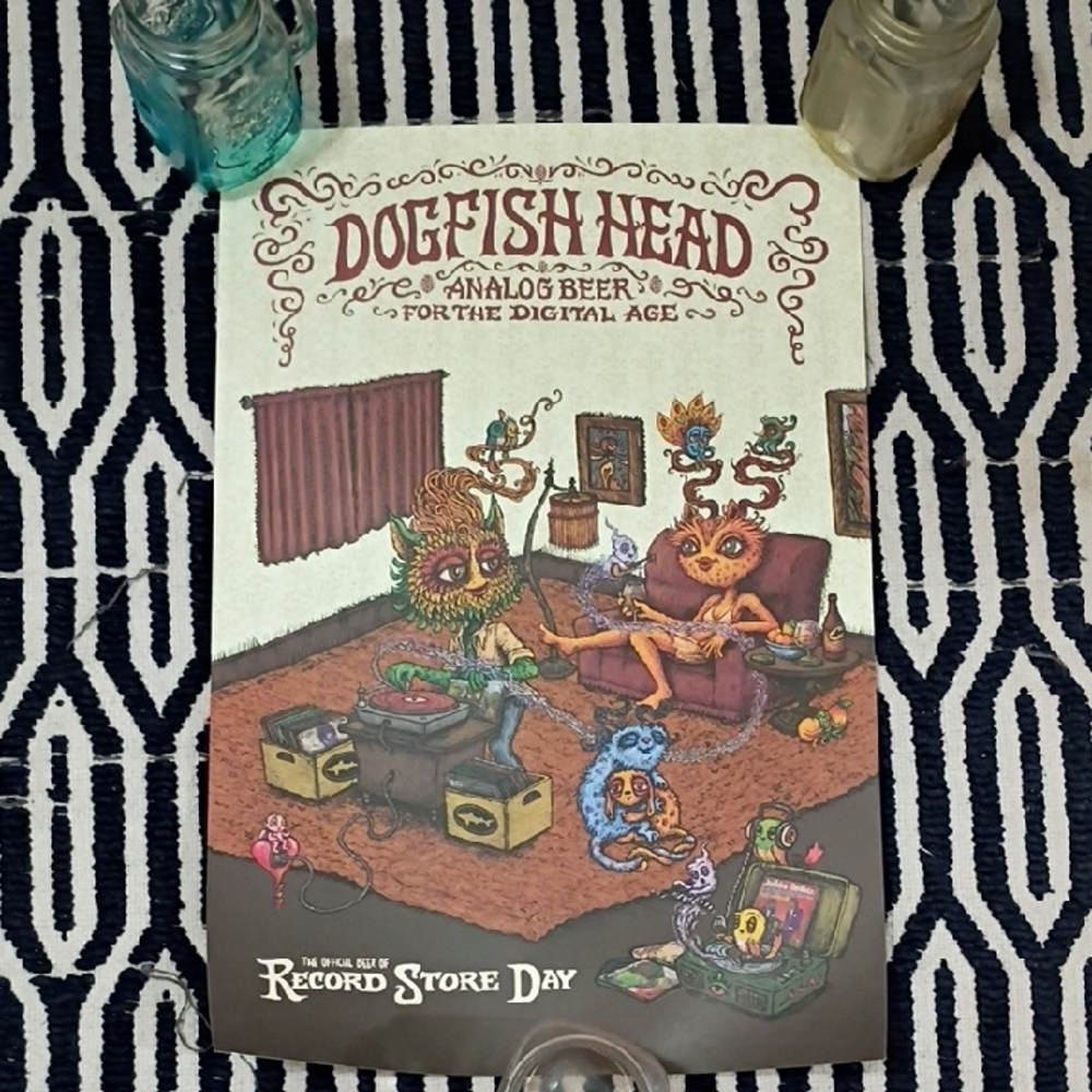 2018 Dogfish Head Record Store Day Poster